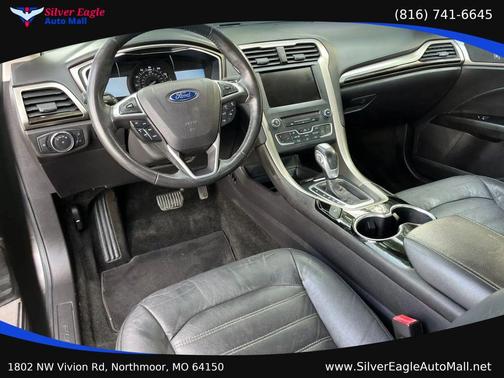 Gray 2016 Ford Fusion SE