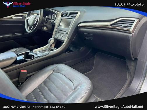 Gray 2016 Ford Fusion SE