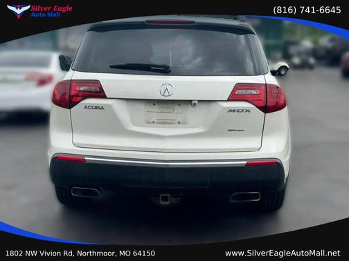 WHITE 2011 Acura MDX 3.7L Technology