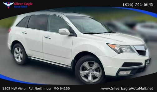 WHITE 2011 Acura MDX 3.7L Technology