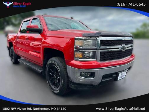 Red 2014 Chevrolet Silverado 1500 1LT