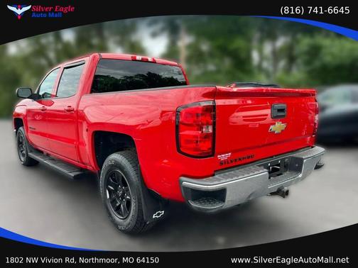 Red 2014 Chevrolet Silverado 1500 1LT