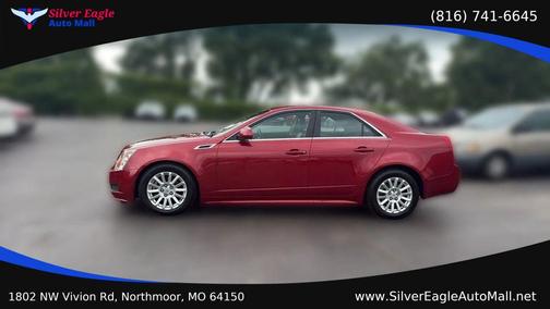 Red 2011 Cadillac CTS Base