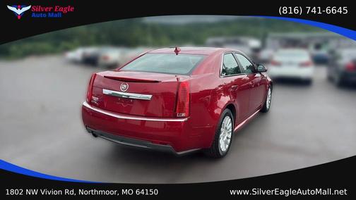 Red 2011 Cadillac CTS Base