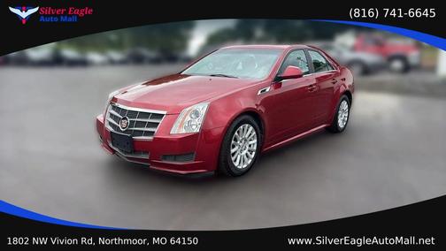 Red 2011 Cadillac CTS Base