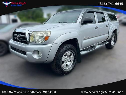Silver 2008 Toyota Tacoma Double Cab