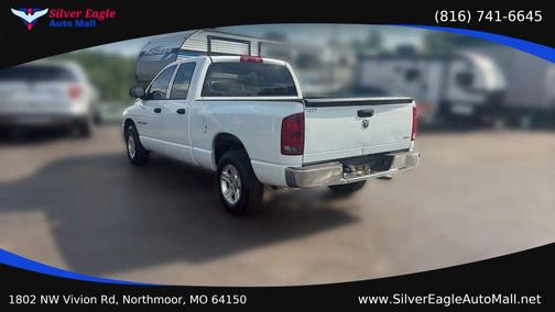 White 2006 Dodge Ram 1500 SLT Quad Cab
