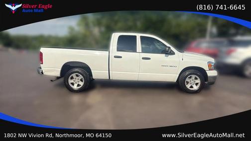 White 2006 Dodge Ram 1500 SLT Quad Cab