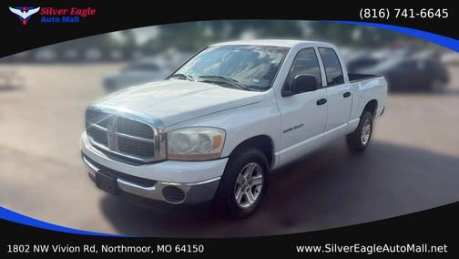 White 2006 Dodge Ram 1500 SLT Quad Cab