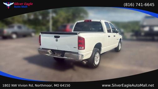 White 2006 Dodge Ram 1500 SLT Quad Cab