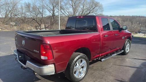 Red 2017 RAM 1500 Big Horn