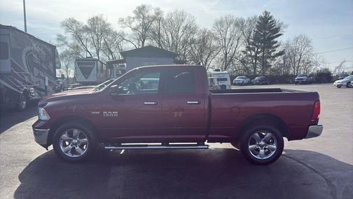 Red 2017 RAM 1500 Big Horn