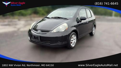 Black 2007 Honda Fit Base