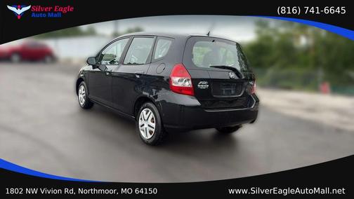 Black 2007 Honda Fit Base
