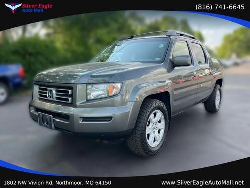 Gray 2007 Honda Ridgeline RTL