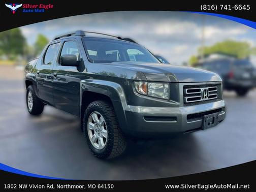 Gray 2007 Honda Ridgeline RTL