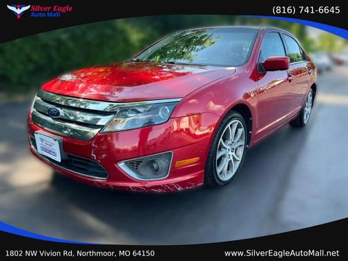 RED 2011 Ford Fusion SEL