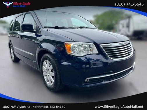Blue 2015 Chrysler Town & Country Touring