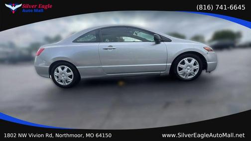 Silver 2006 Honda Civic LX