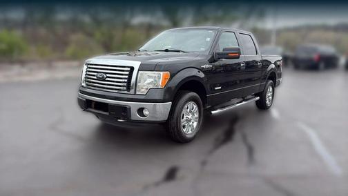 Black 2012 Ford F-150 XLT