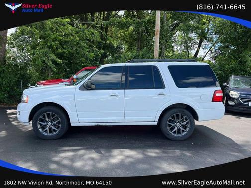 White 2017 Ford Expedition Limited
