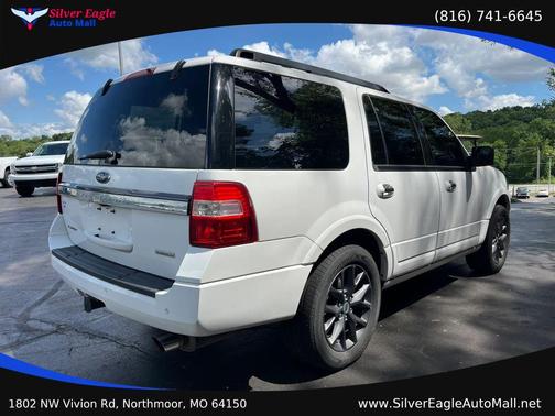 White 2017 Ford Expedition Limited