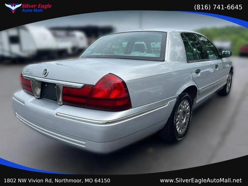 Silver 2003 Mercury Grand Marquis GS