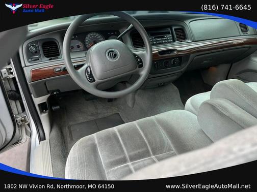 Silver 2003 Mercury Grand Marquis GS
