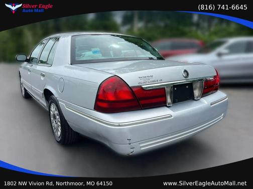 Silver 2003 Mercury Grand Marquis GS