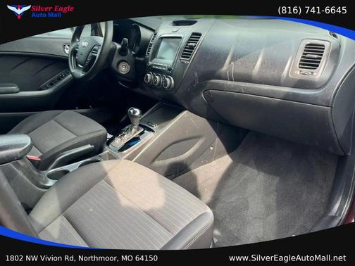 Black 2018 Kia Forte LX