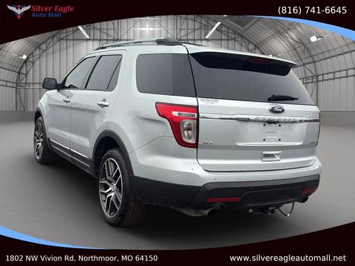 Silver 2015 Ford Explorer XLT
