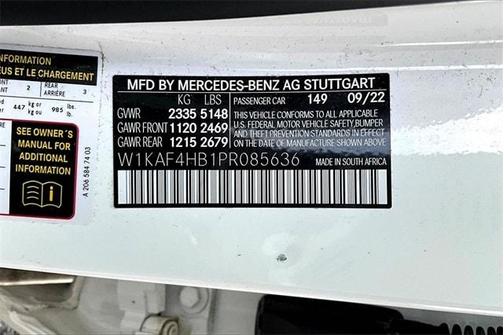 2023 Mercedes-Benz C-Class C 300 4MATIC