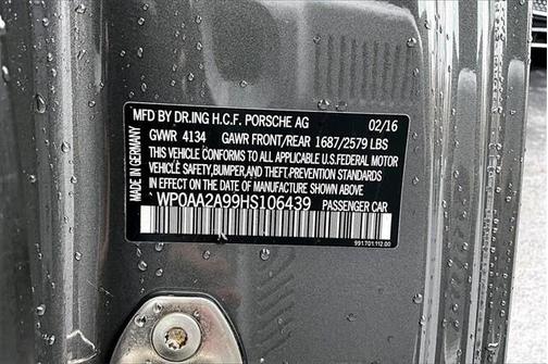 2017 Porsche 911 Carrera 4