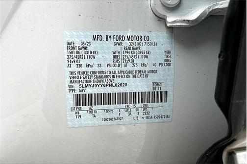 2023 Lincoln Aviator Black Label Grand Touring