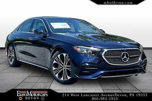 Nautical Blue 2026 Mercedes-Benz E-Class E 350 4MATIC
