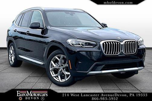 Black Sapphire Metallic 2023 BMW X3 xDrive30i
