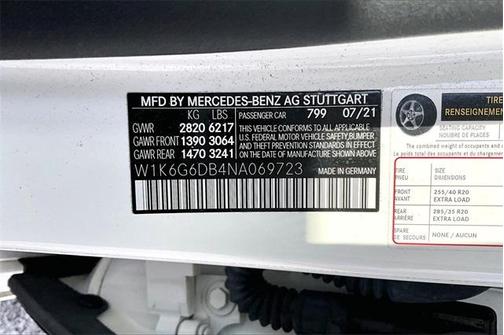 2022 Mercedes-Benz S-Class S 500 4MATIC