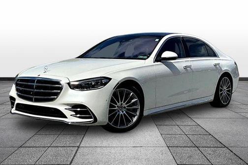 Diamond White 2022 Mercedes-Benz S-Class S 580 4MATIC
