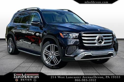 Obsidian Black Metallic 2024 Mercedes-Benz GLS 450 4MATIC