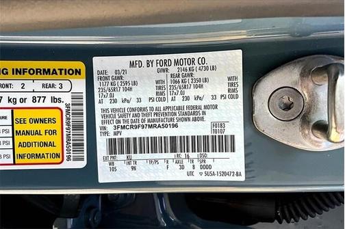 2021 Ford Bronco Sport First Edition