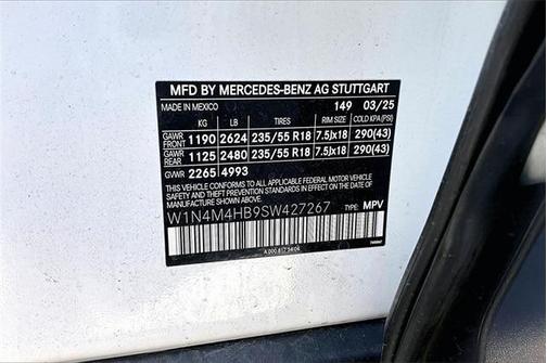 2025 Mercedes-Benz GLB 250 Base 4MATIC