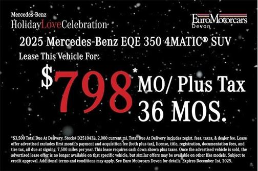 2025 Mercedes-Benz EQE 350 Base 4MATIC