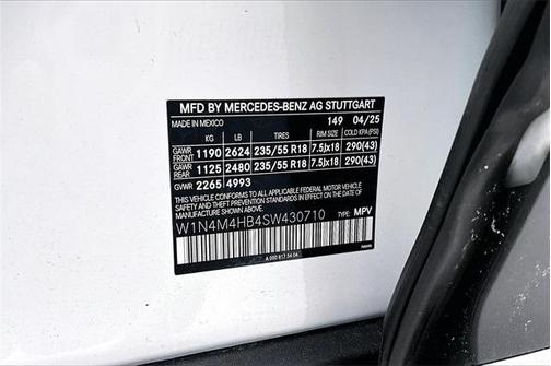 2025 Mercedes-Benz GLB 250 Base 4MATIC