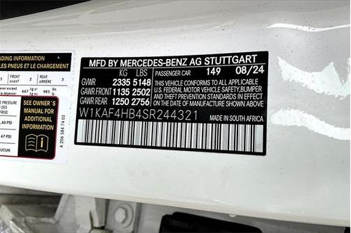 2025 Mercedes-Benz C-Class C 300 4MATIC