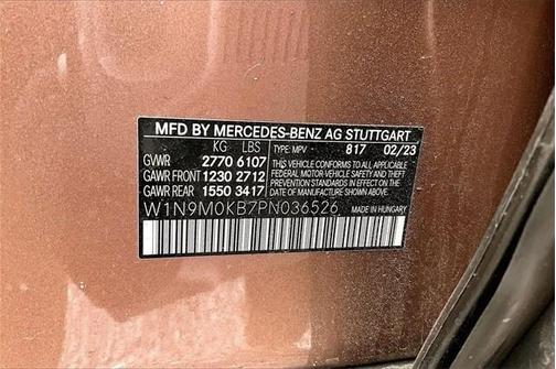 2023 Mercedes-Benz EQB 300 Base 4MATIC