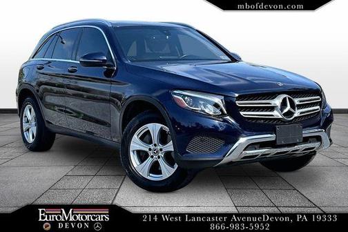 Lunar Blue Metallic 2018 Mercedes-Benz GLC 300 Base 4MATIC