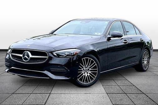 Black 2023 Mercedes-Benz C-Class C 300 4MATIC