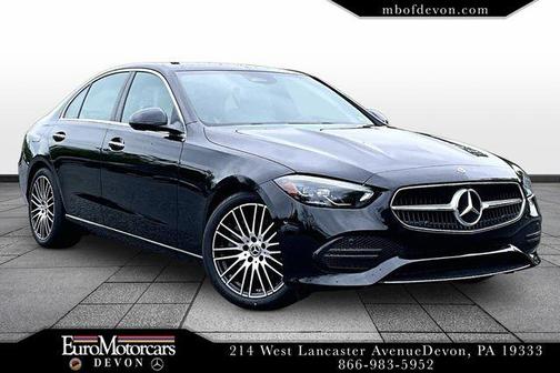 Black 2023 Mercedes-Benz C-Class C 300 4MATIC