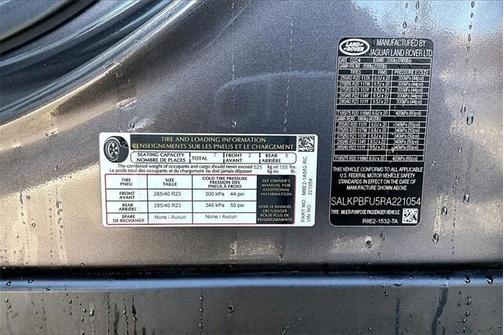 2024 Land Rover Range Rover P400 SE