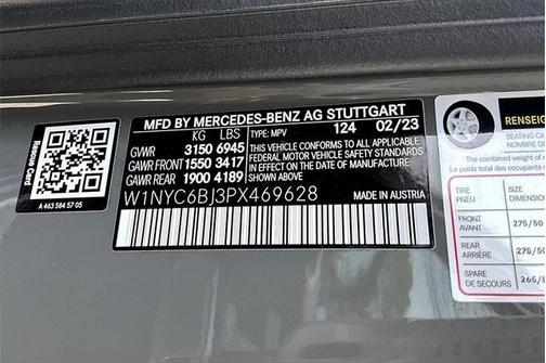 2023 Mercedes-Benz G-Class G 550 4MATIC